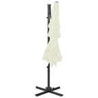 Ombrellone a Sbalzo 4 Livelli Palo Alluminio 250x250 cm Sabbia