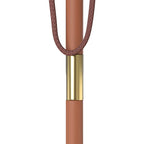 Ombrellone da Giardino con Palo in Legno 150x200 cm Blu