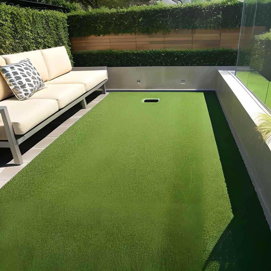 Prato Artificiale 7/9 mm 1x5 m Verde