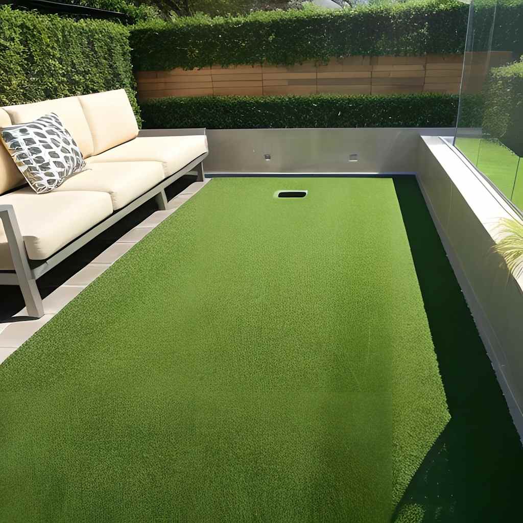 Prato Artificiale 7/9 mm 1x15 m Verde