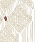Decorazione da Parete in Macramè 40x80 cm Cotone