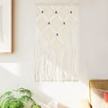 Decorazione da Parete in Macramè 40x80 cm Cotone