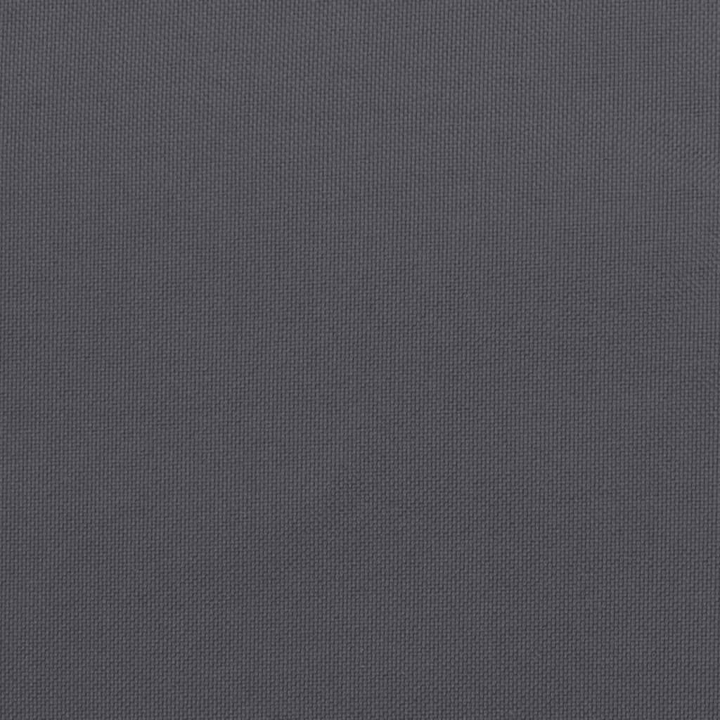 Cuscini per Sedia 2 pz Antracite 40x40x7 cm in Tessuto Oxford