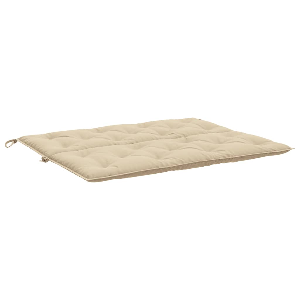 Cuscino per Panca Beige 120x(50+50)x7 cm in Tessuto Oxford