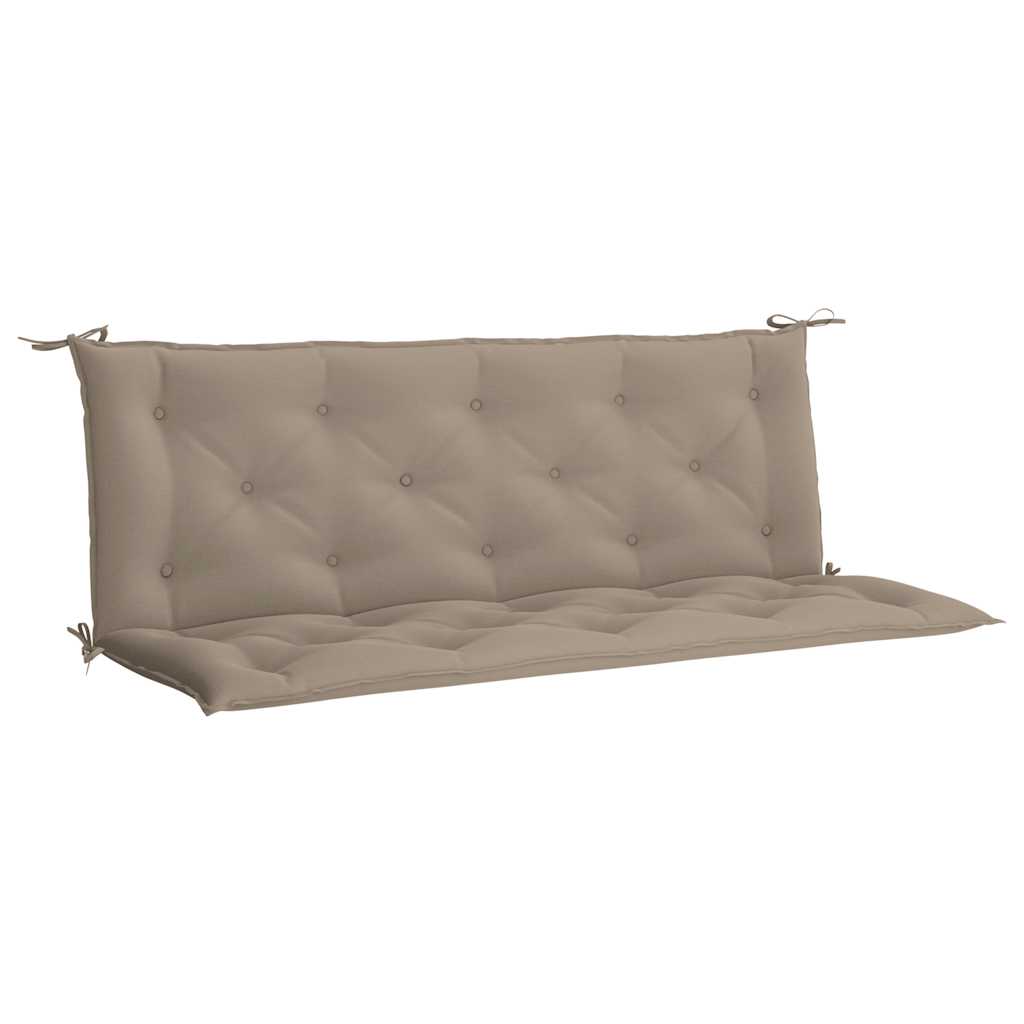Cuscino per Panca Beige 150x(50+50)x7cm in Tessuto Oxford