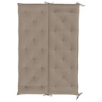 Cuscino per Panca Beige 150x(50+50)x7cm in Tessuto Oxford