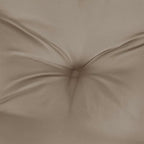 Cuscino per Panca Beige 150x(50+50)x7cm in Tessuto Oxford