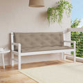 Cuscino per Panca Beige 150x(50+50)x7cm in Tessuto Oxford