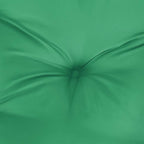 Cuscini per Panca 2 pz Verdi 200x50x7 cm in Tessuto Oxford