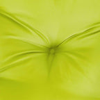 Cuscino per Panca Verde Intenso 200x(50+50)x7 cm Tessuto Oxford