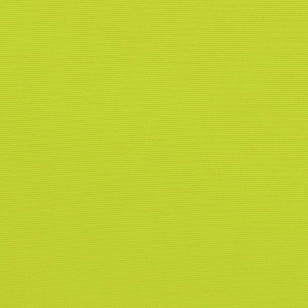 Cuscino per Panca Verde Intenso 200x(50+50)x7 cm Tessuto Oxford