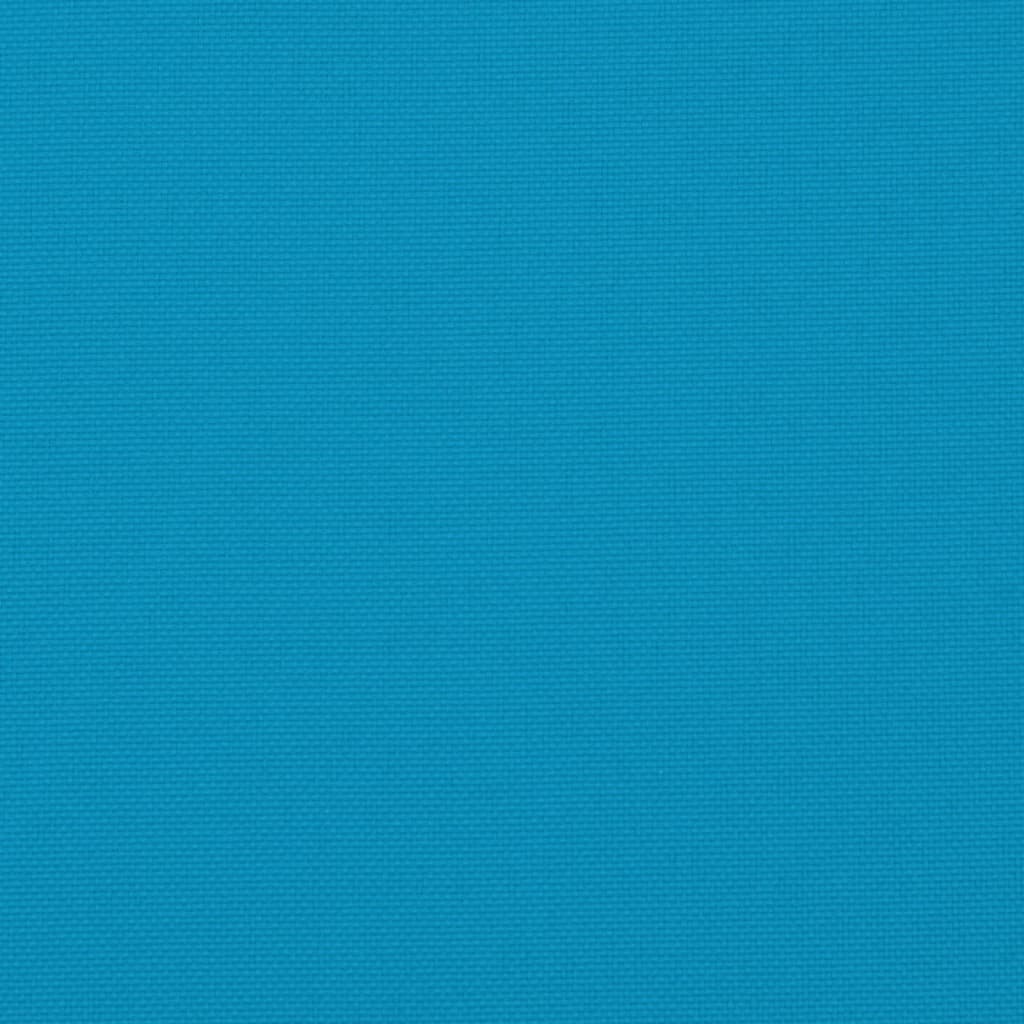 Cuscini per Pallet 2 pz Azzurro in Tessuto Oxford