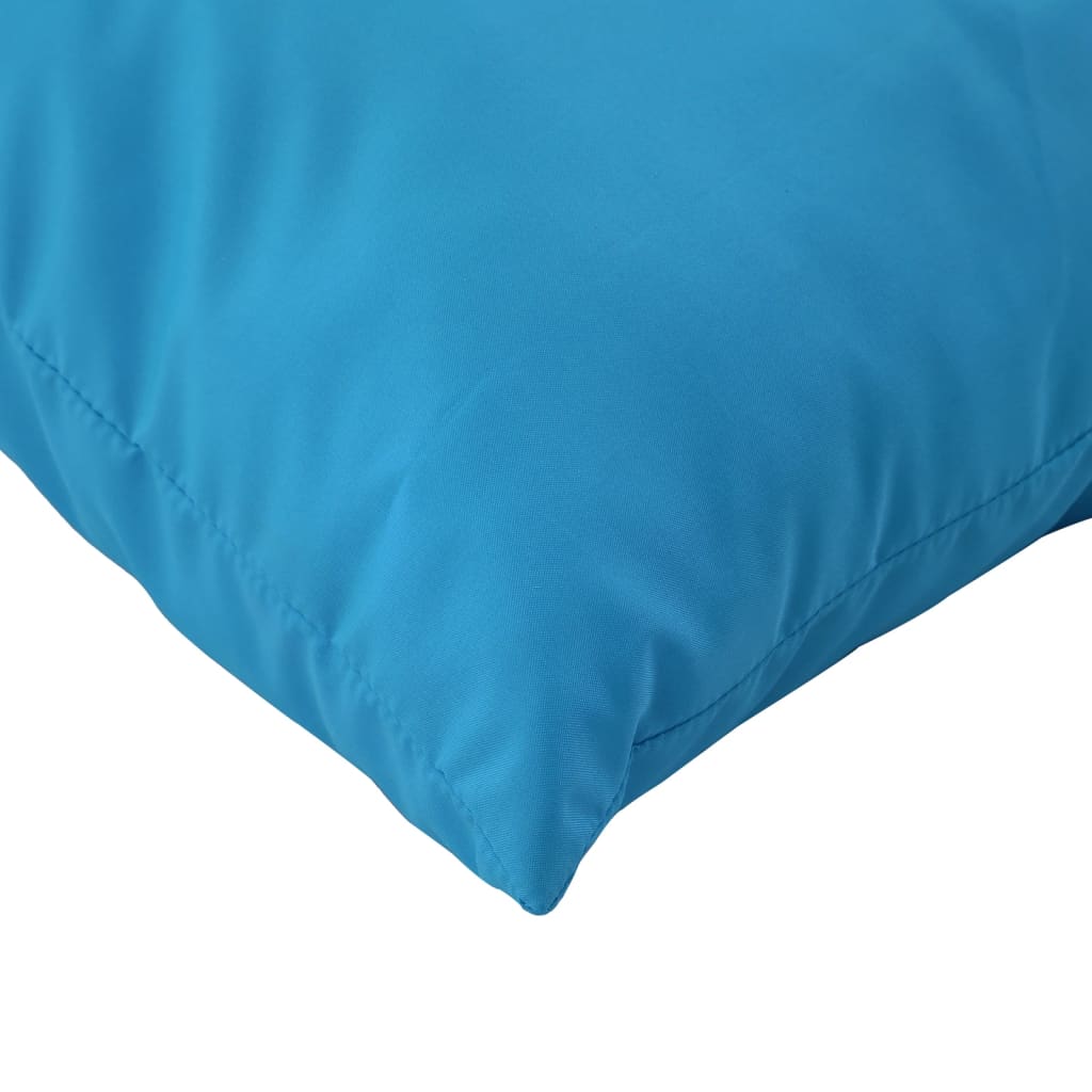 Cuscini per Pallet 3 pz Azzurro in Tessuto Oxford