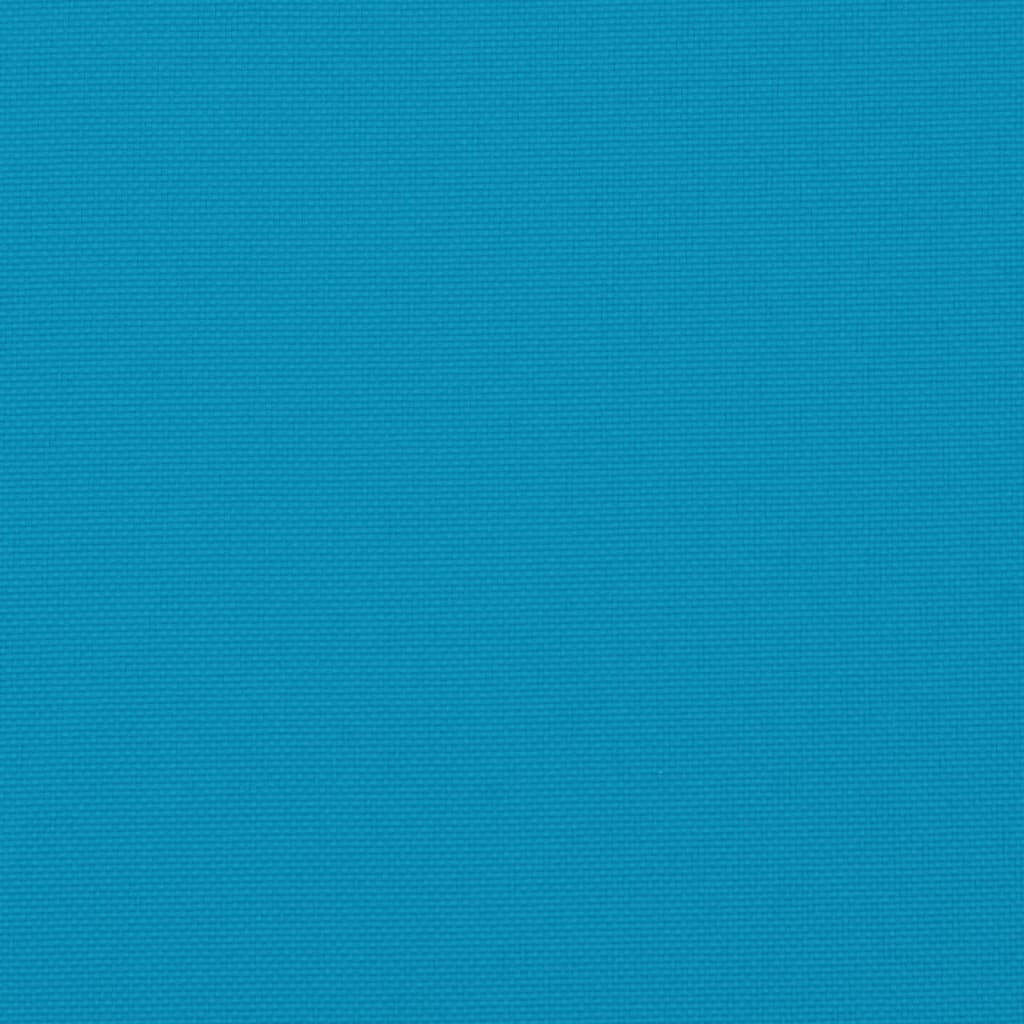 Cuscini per Pallet 3 pz Azzurro in Tessuto Oxford