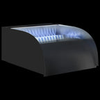Cascata con LED 30x34x14 cm in Acciaio Inossidabile 304