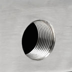 Cascata con LED 30x34x14 cm in Acciaio Inossidabile 304