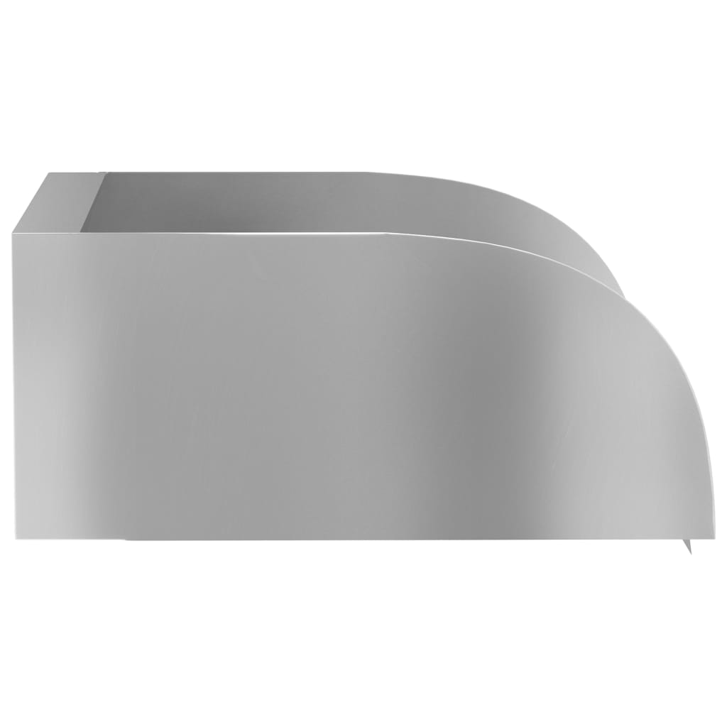 Cascata per Laghetto e Piscina 30x34x14 cm Acciaio Inox 304