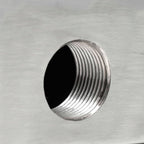 Cascata per Laghetto e Piscina 45x34x14 cm Acciaio Inox 304
