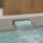 Cascata da Giardino 60x34x14 cm in Acciaio Inox 304