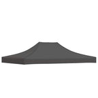 Tetto per Tendone per Feste 4,5x3 m Antracite 270 g/m²