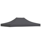 Tetto per Tendone per Feste 4,5x3 m Antracite 270 g/m²