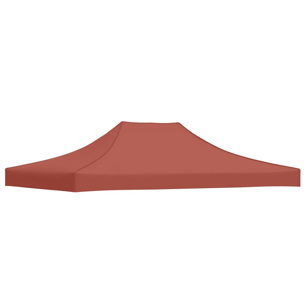 Tetto per Tendone per Feste 4,5x3 m Terracotta 270 g/m²