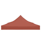 Tetto per Tendone per Feste 4,5x3 m Terracotta 270 g/m²