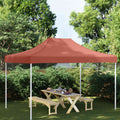 Tetto per Tendone per Feste 4,5x3 m Terracotta 270 g/m²