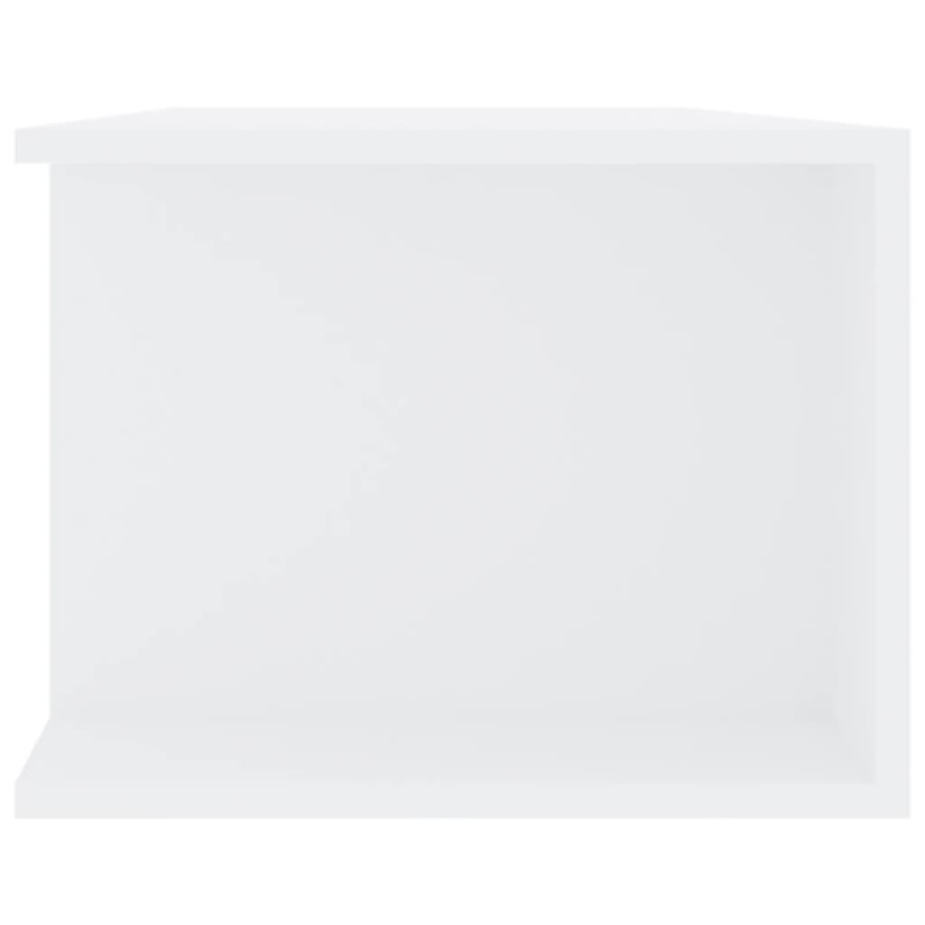Mobile Porta TV con Luci LED Bianco 135x39x30 cm