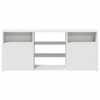 Mobile Porta TV con Luci LED Bianco 120x30x50 cm