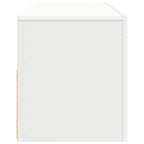 Mobile Porta TV con Luci LED Bianco 120x35x40 cm
