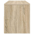 Mobile Porta TV con Luci LED Rovere Sonoma 120x35x40 cm
