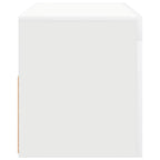Mobile Porta TV con Luci LED Bianco 90x35x40 cm