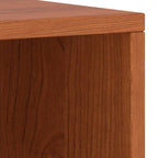 Comodini 2 pz Ambrati 35x30x40 cm in Legno Massello di Pino