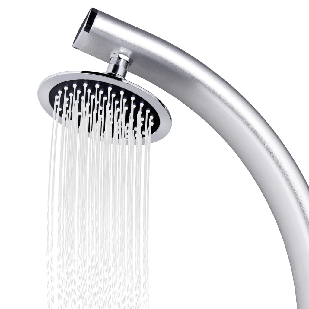 Doccia da Giardino 215 cm in Alluminio