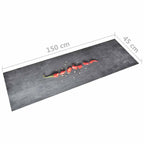Tappetino da Cucina Lavabile Peperoni 45x150 cm