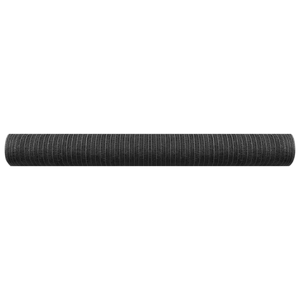 Rete per Privacy Antracite 1,2x50 m in HDPE 150 g/m²