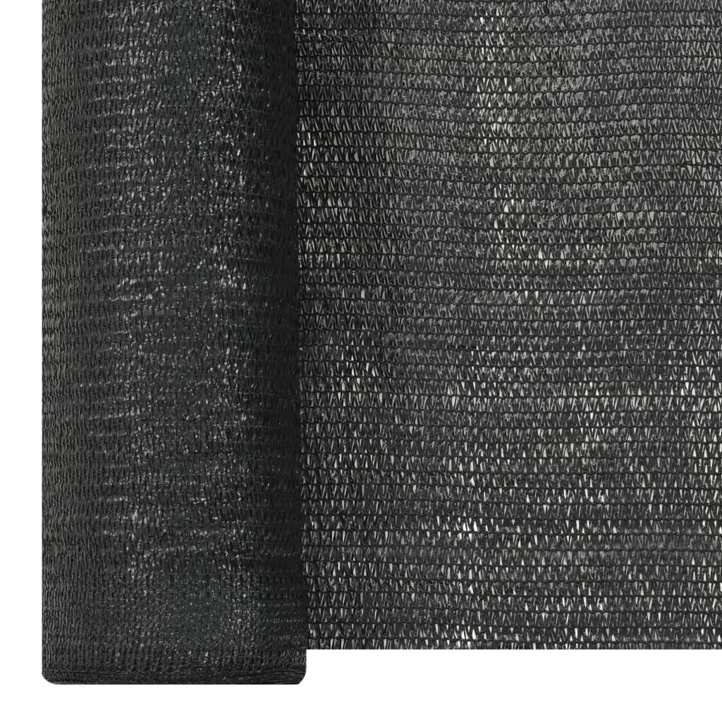 Rete Privacy Nera 2x25 m in HDPE 150 g/m²
