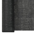 Rete Privacy Nera 2x25 m in HDPE 150 g/m²