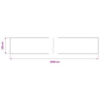 Rete per Privacy Verde 1,2x25 m in HDPE 150 g/m²