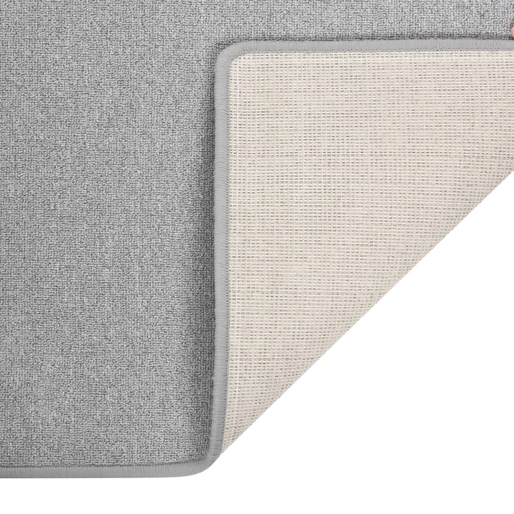 Tappeto Corsia Grigio Chiaro 80x250 cm