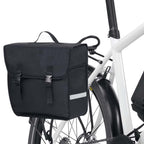Borsa Singola Bicicletta Impermeabile per Portapacchi 21 L Nero