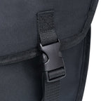 Borsa Singola Bicicletta Impermeabile per Portapacchi 21 L Nero