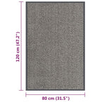 Zerbino Trapuntato 80x120 cm Marrone Chiaro