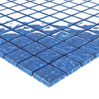 Piastrella Mosaic 11 pcs Blu 50 x 50 cm Vetro
