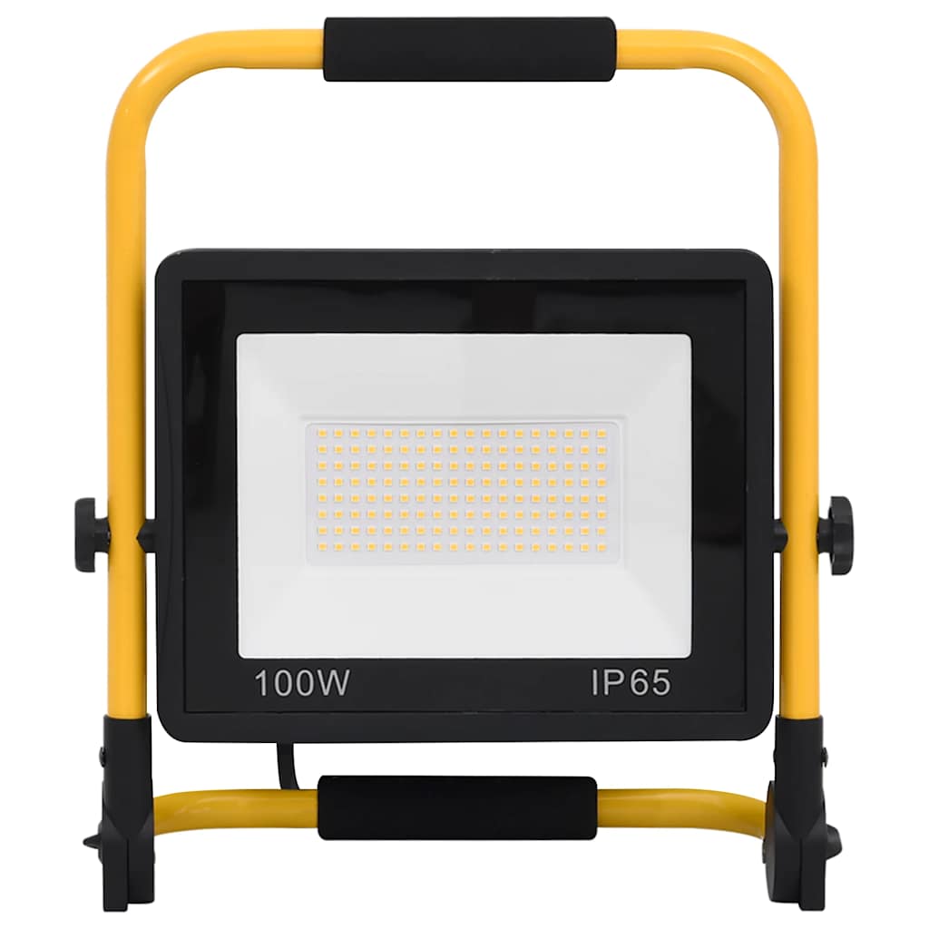 Faretto a LED con Maniglia 100 W Bianco Freddo