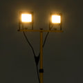 Faretto a LED con Treppiede 2x20 W Bianco Caldo