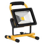 Faretto a LED Ricaricabile con Maniglia 30 W Luce Bianca Fredda 1500 Lumen