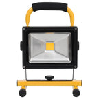 Faretto a LED Ricaricabile con Maniglia 30 W Luce Bianca Fredda 1500 Lumen
