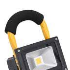 Faretto a LED Ricaricabile con Maniglia 30 W Luce Bianca Fredda 1500 Lumen